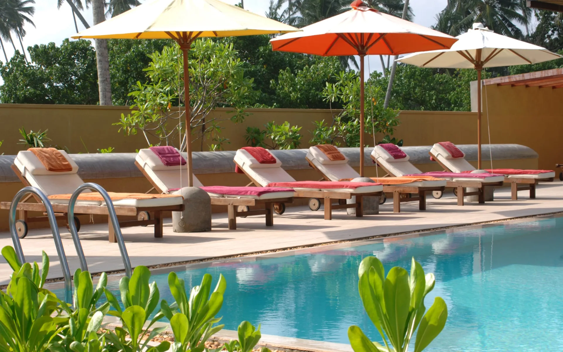 Aditya Resort in Hikkaduwa: Pool Aditya Resort in Hikkaduwa: Pool