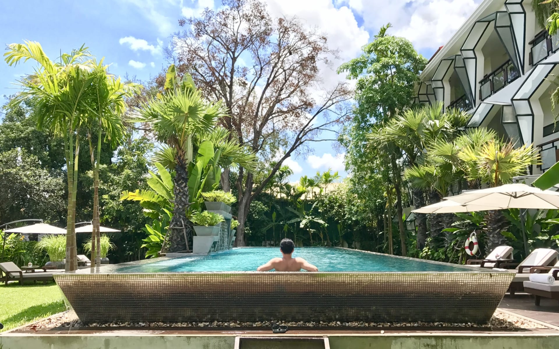 Jaya House River Park in Siem Reap: silver-pool Jaya House River Park in Siem Reap: silver-pool