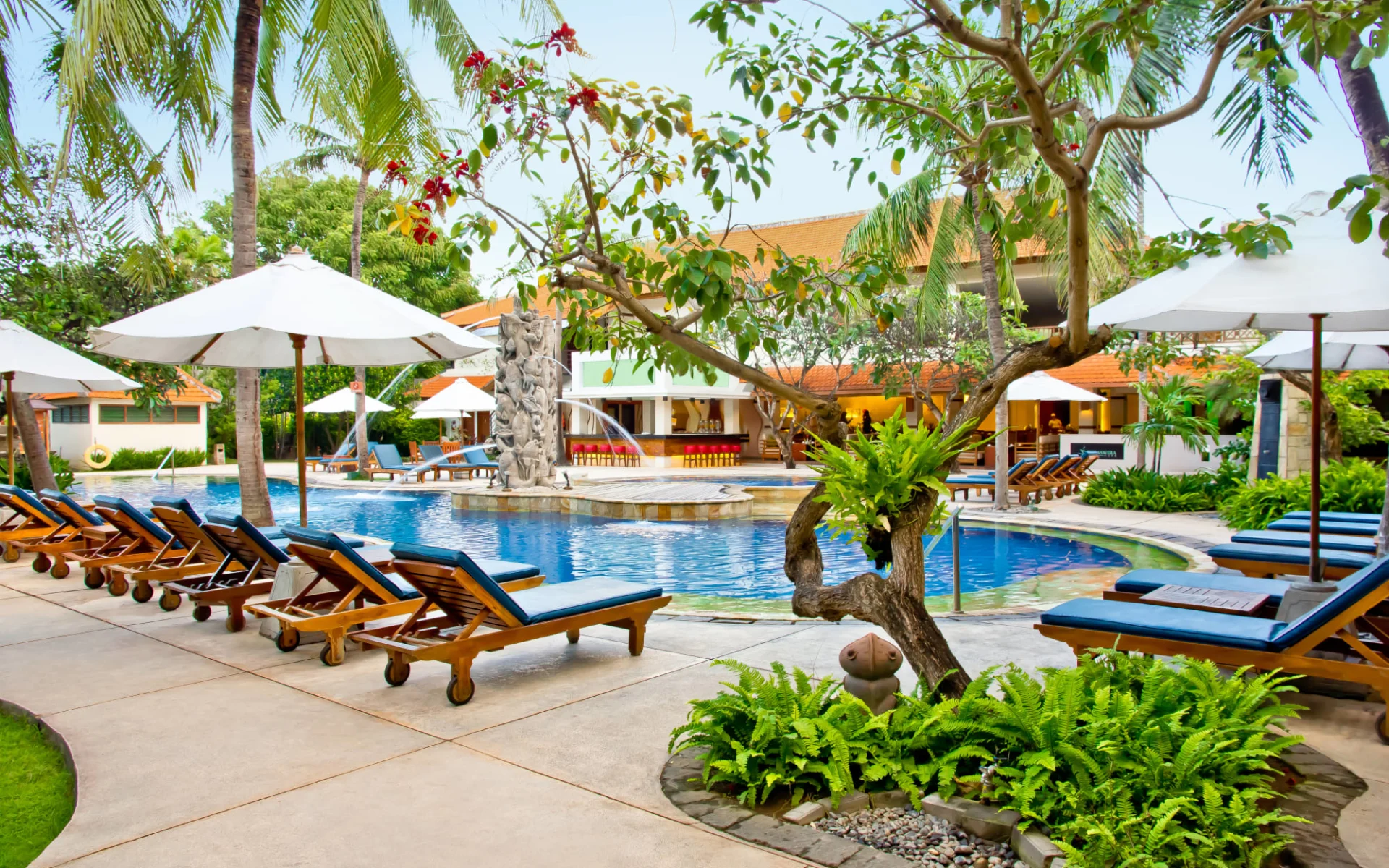 Bali Rani in Südbali:  Swimming pool