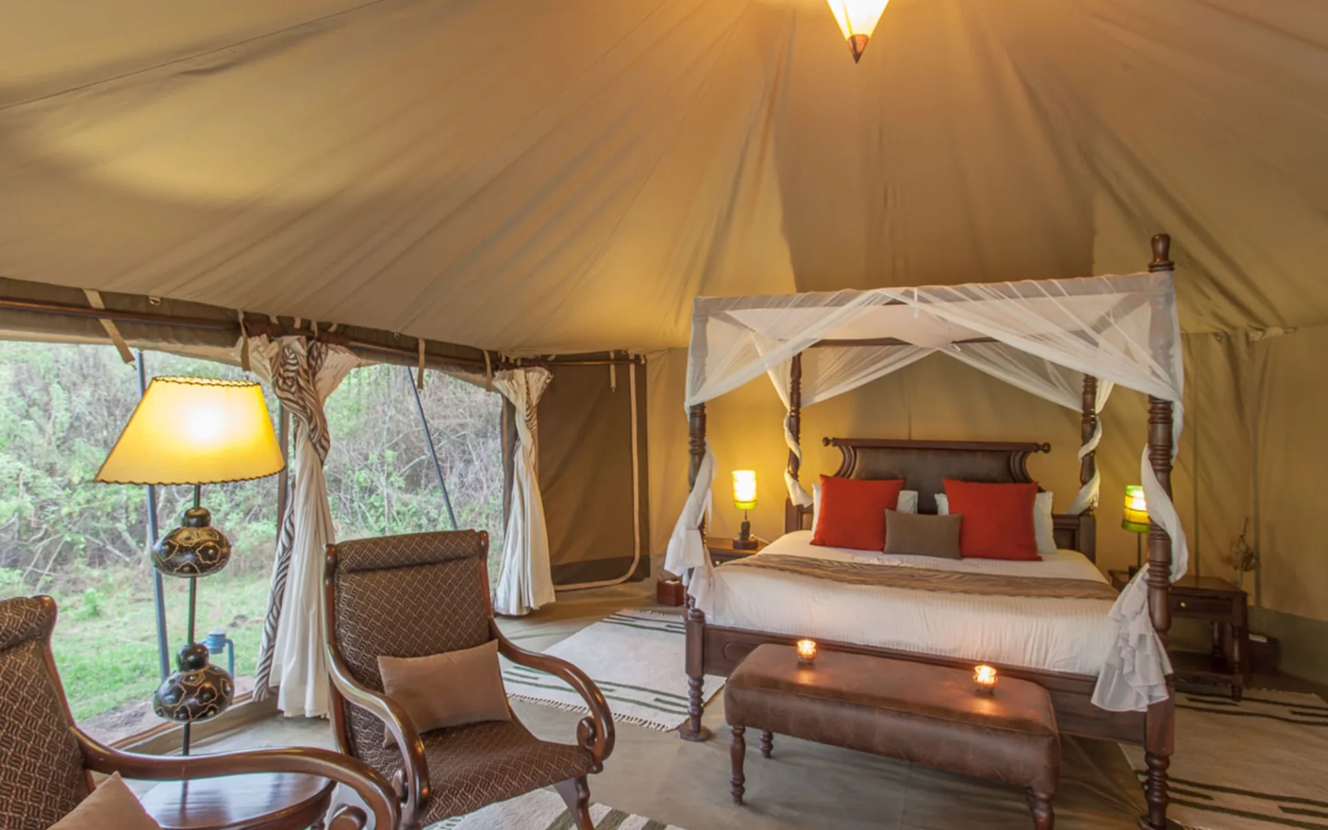 Mara Ngenche Camp in Masai Mara: room: Mara Ngenche Camp in Masai Mara: room: