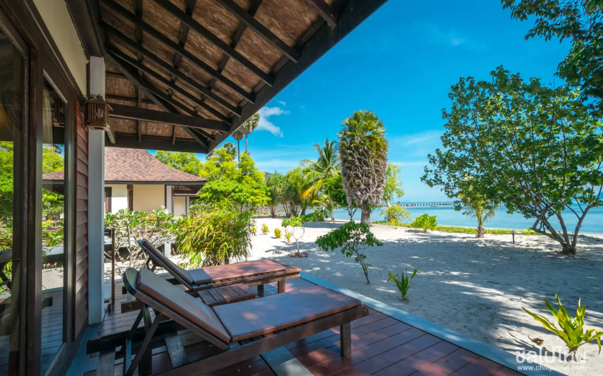 Sivalai Beach Resort in Ko Mook:  Beachfront Family Villa