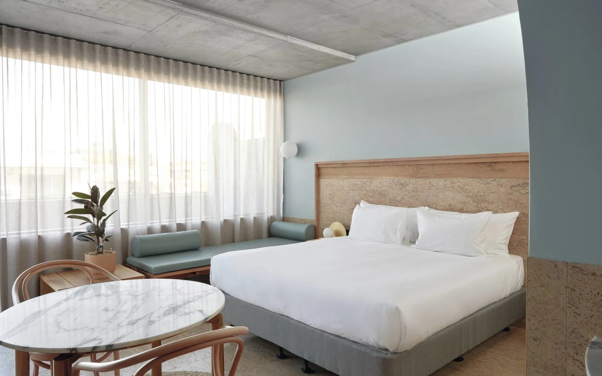 The Calile Hotel in Brisbane:  Zimmer Australien Queensland Brisbane The Calile Terrace Room 2019