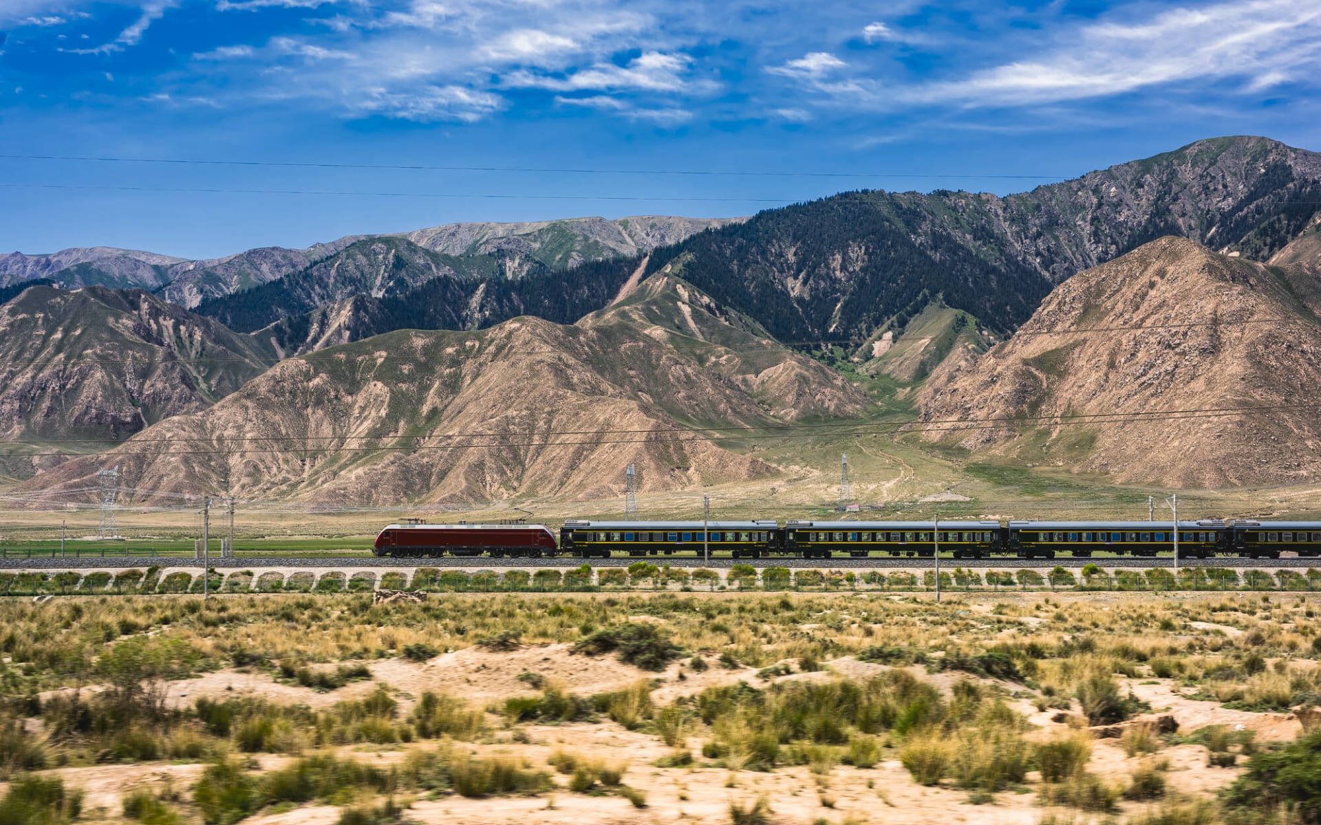 Mit der Tibet Bahn zum Dach der Welt ab Peking: Tibet Train