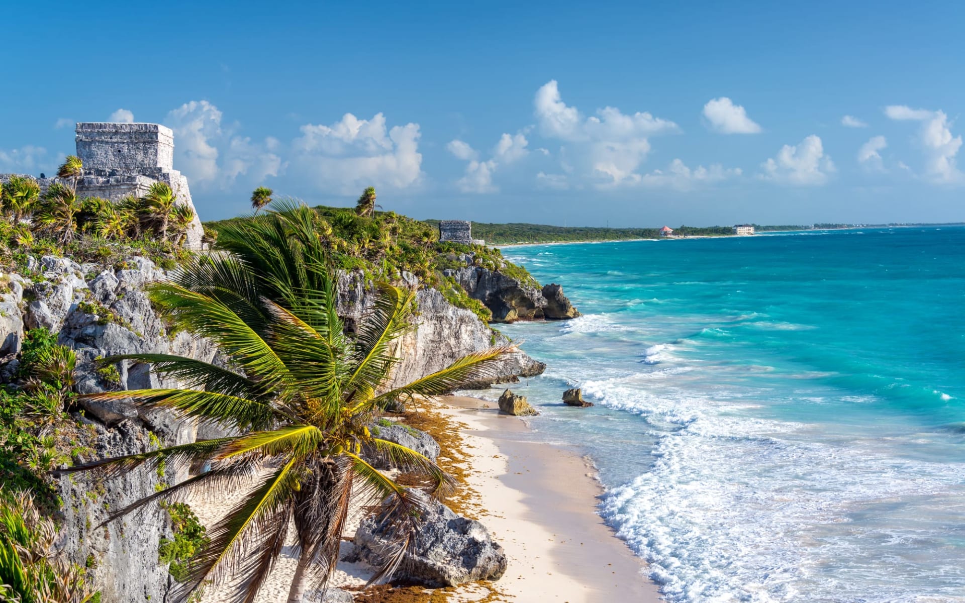 Zug-Abenteuer Mexiko ab Mexico City: Tulum_Ruinen Zug-Abenteuer Mexiko ab Mexico City: Tulum_Ruinen