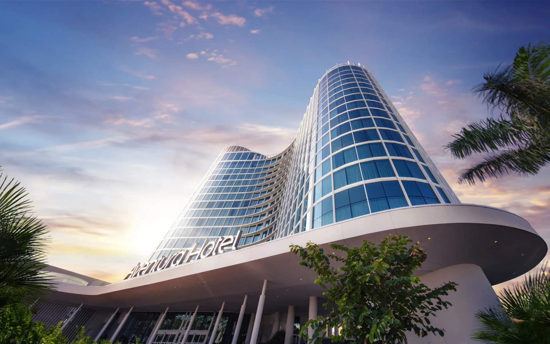 Universal's Aventura Hotel in Orlando: Universal Avenura_Aussen Universal's Aventura Hotel in Orlando: Universal Avenura_Aussen