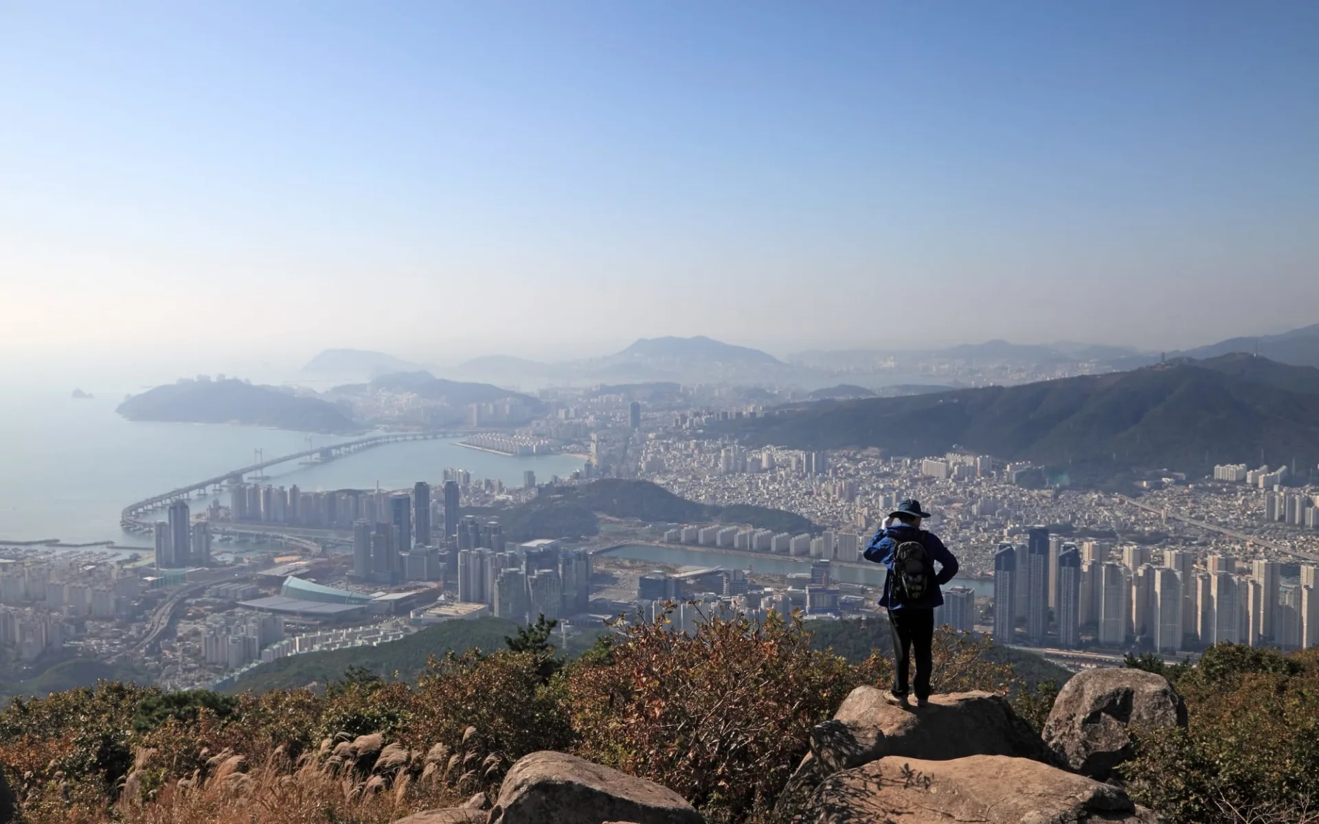 Südkorea aktiv erleben ab Seoul: View of Busan Centum City Südkorea aktiv erleben ab Seoul: View of Busan Centum City