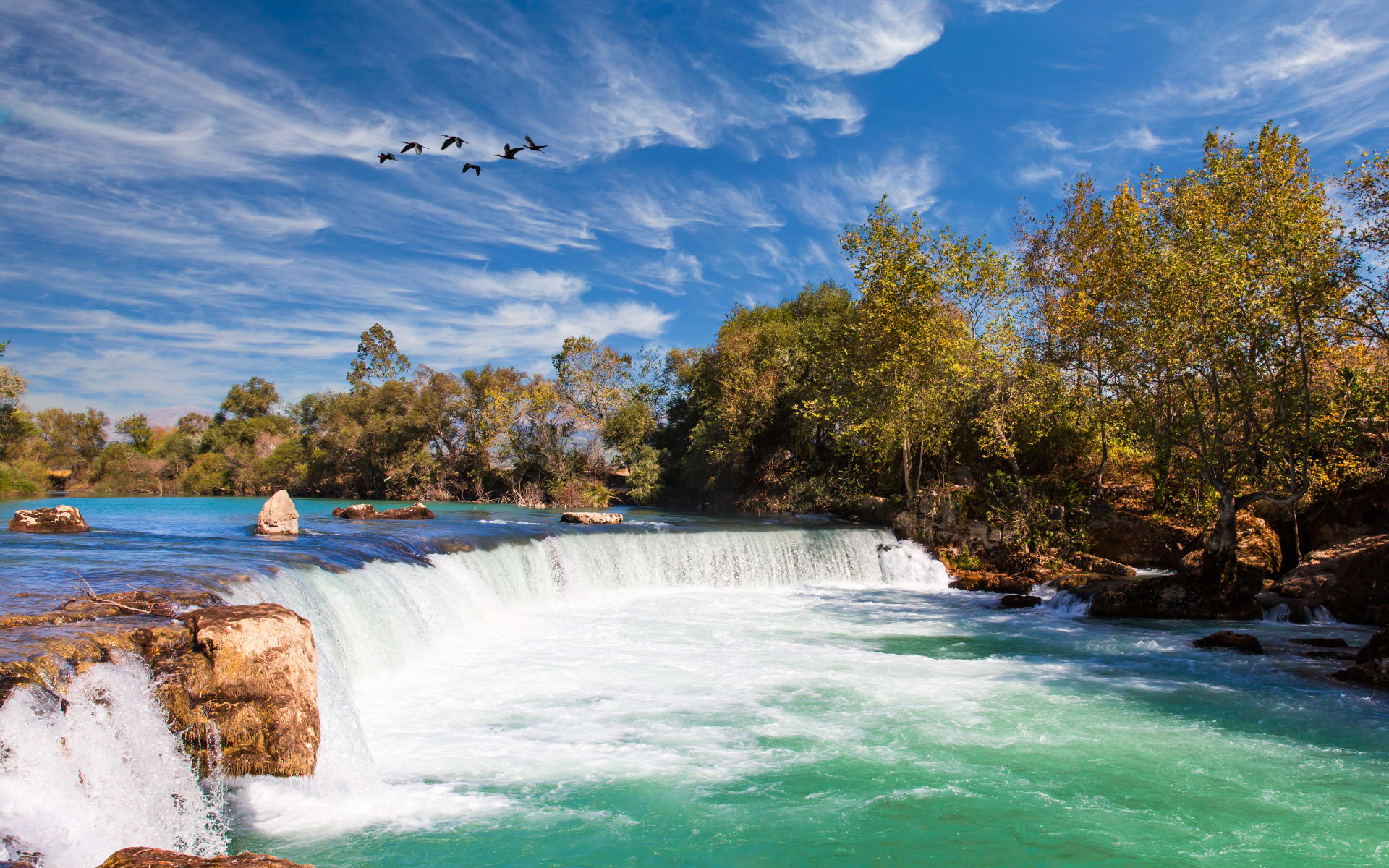 Badeferien im Arum Barut Collection ab Antalya: Wasserfall Manavgat Badeferien im Arum Barut Collection ab Antalya: Wasserfall Manavgat
