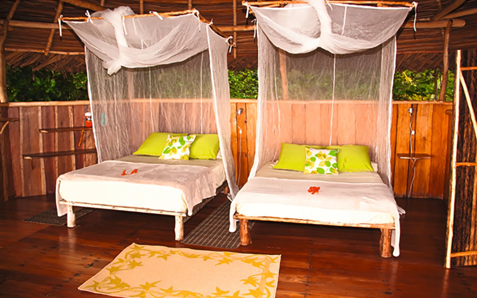 Al Natural Resort in Isla Bastimentos: zimmer al natural resort twinbed zimmer
