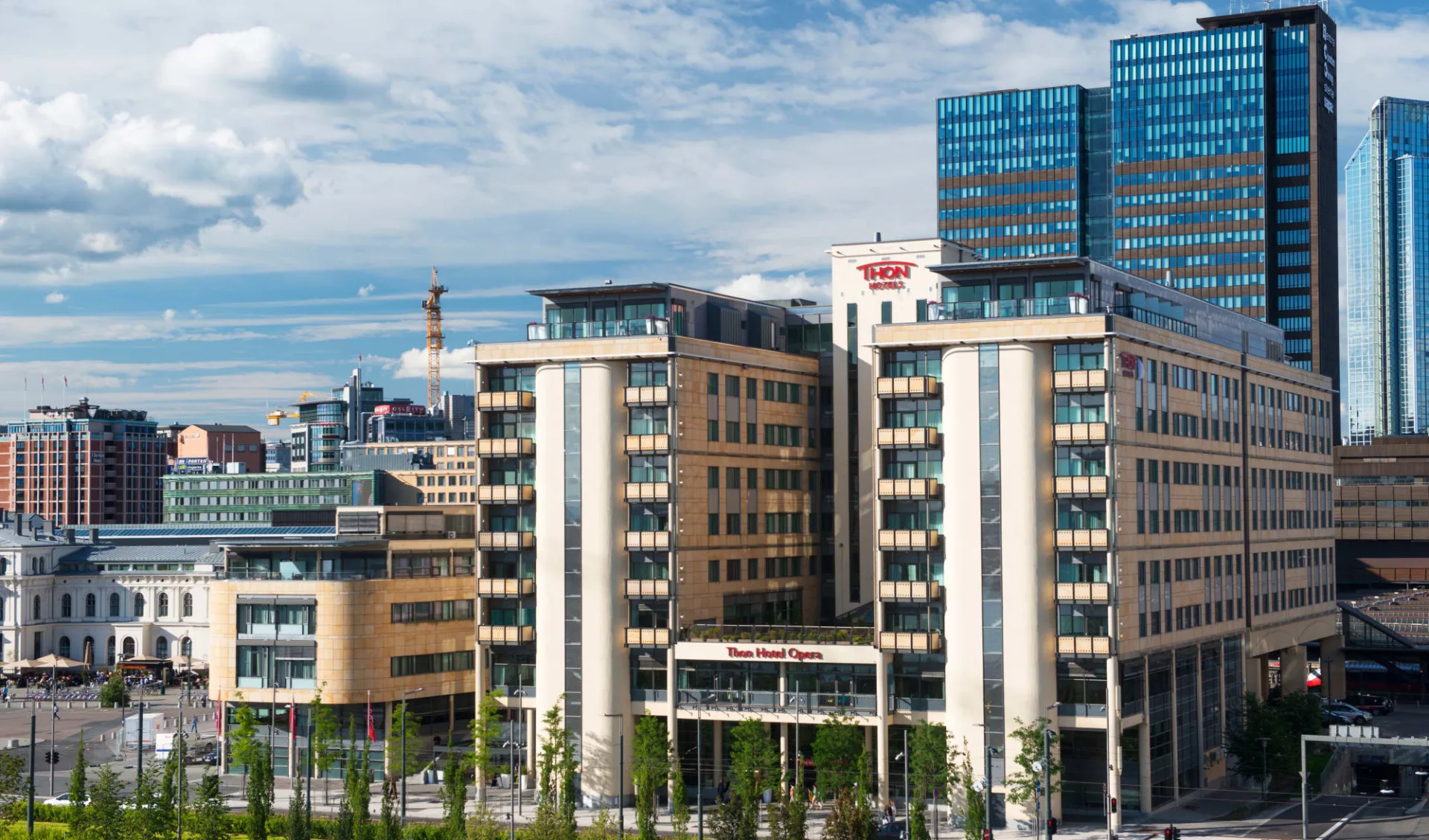 Thon Opera in Oslo: ©Thon Hotels_Fasade 1 Thon Opera in Oslo: ©Thon Hotels_Fasade 1