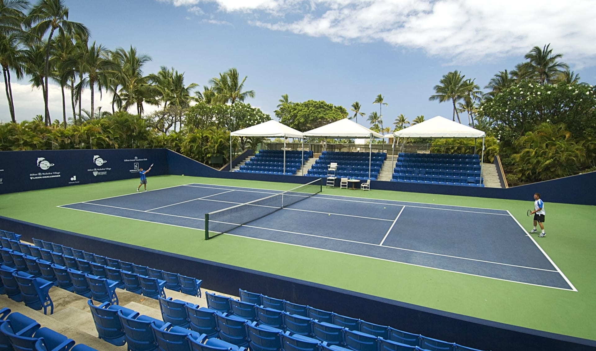 Hilton Waikoloa Village: Hilton Waikoloa Village - Tennis - Stadium Court Hilton Waikoloa Village: Hilton Waikoloa Village - Tennis - Stadium Court