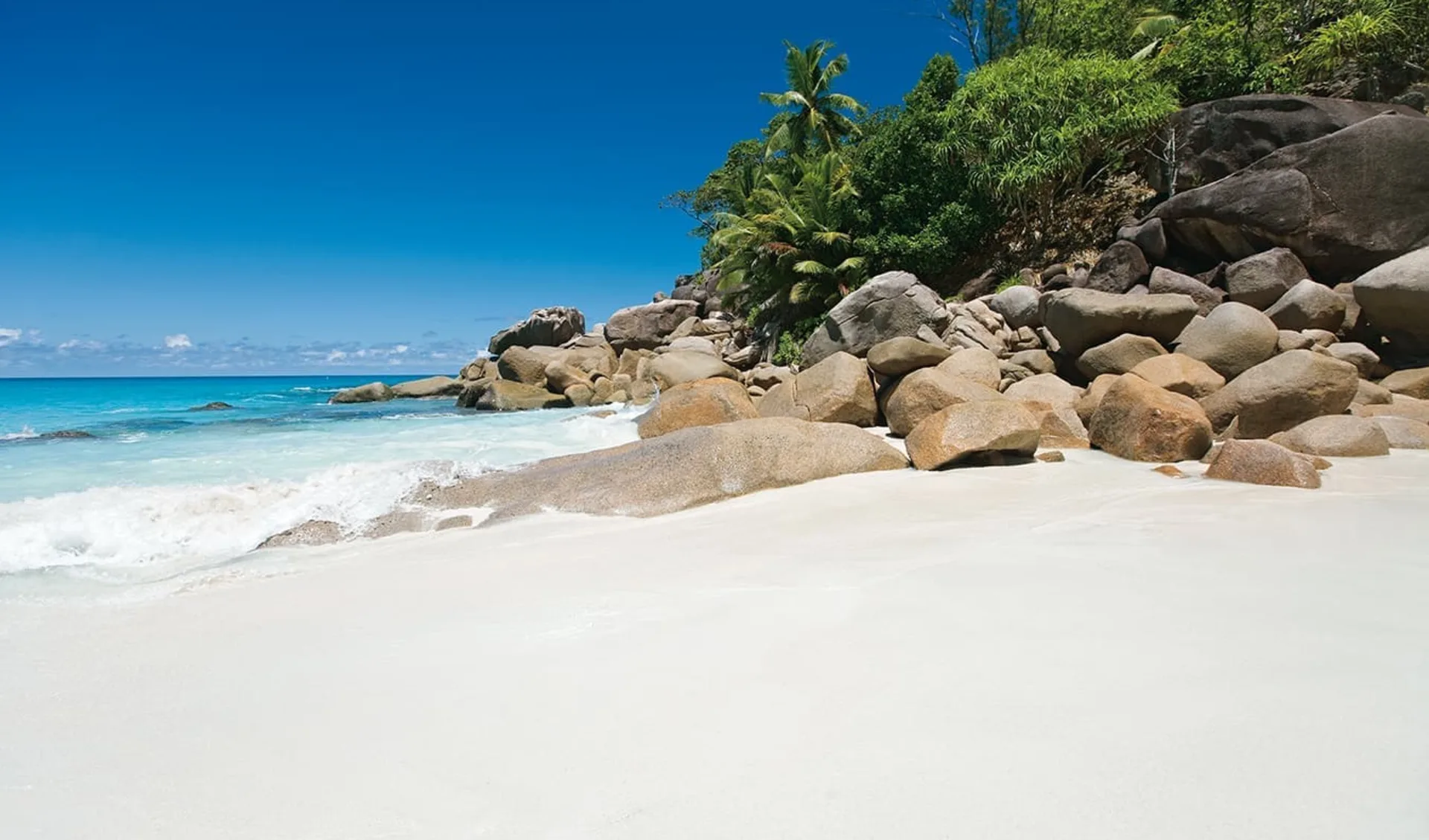 Constance Lemuria Seychelles in Praslin: beach: Constance Lemuria Seychelles in Praslin: beach: