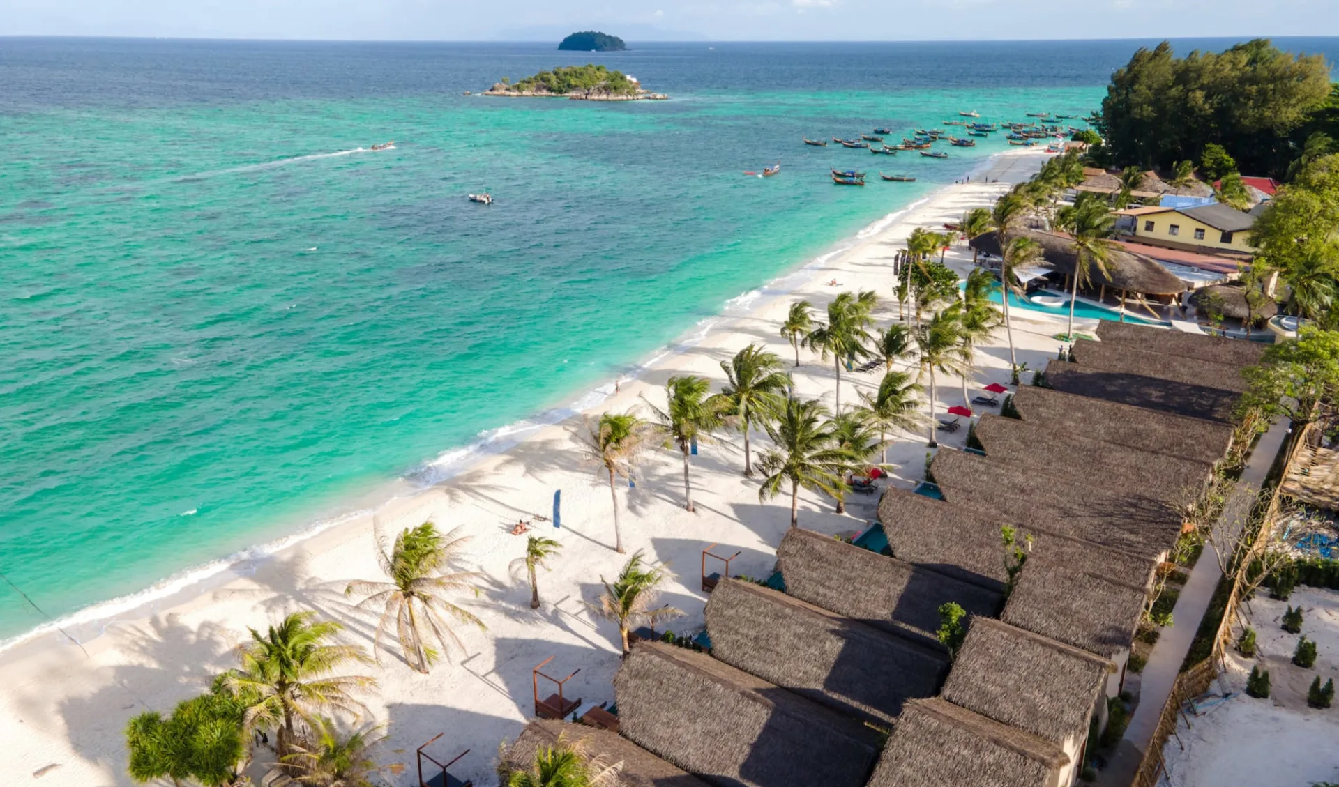 Irene Resort Koh Lipe in Ko Lipe: Areal View | Beach Irene Resort Koh Lipe in Ko Lipe: Areal View | Beach