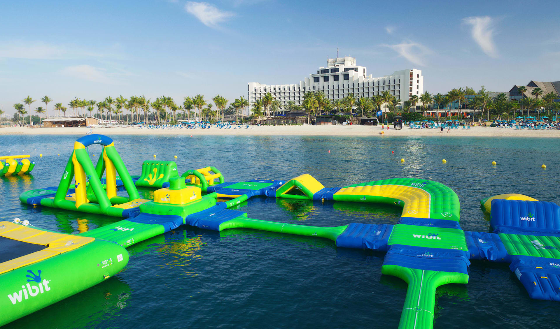 JA Beach Hotel in Dubai: exterior: JA Beach Hotel in Dubai: exterior: