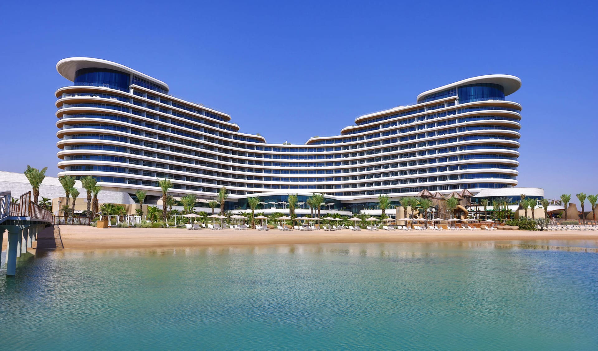 Waldorf Astoria Lusail Doha: exterior: Waldorf Astoria Lusail Doha: exterior:
