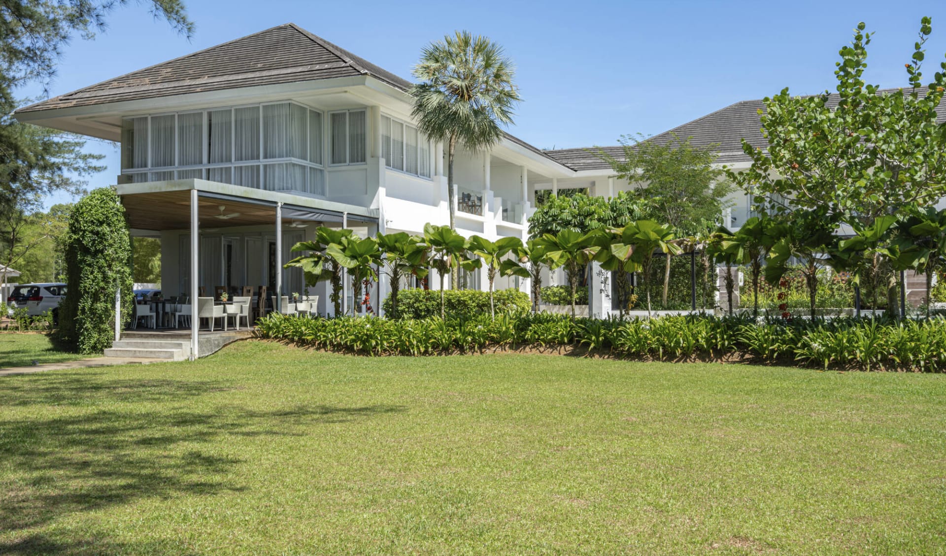 Cove 55 in Kuching: Main Building with Kechala Restaurant Cove 55 in Kuching: Main Building with Kechala Restaurant