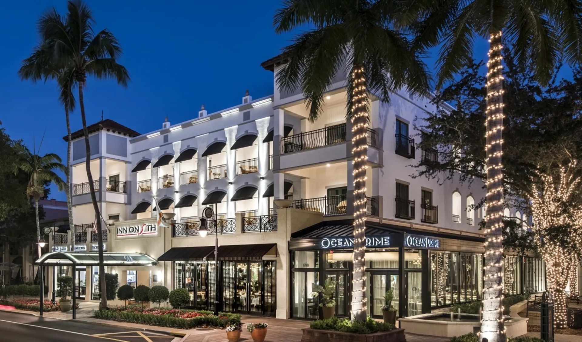 The Inn on Fifth in Naples: Exterior_The Inn on Fifth_Aussenansicht bei Nacht_Naples CVB Eureopean Office The Inn on Fifth in Naples: Exterior_The Inn on Fifth_Aussenansicht bei Nacht_Naples CVB Eureopean Office