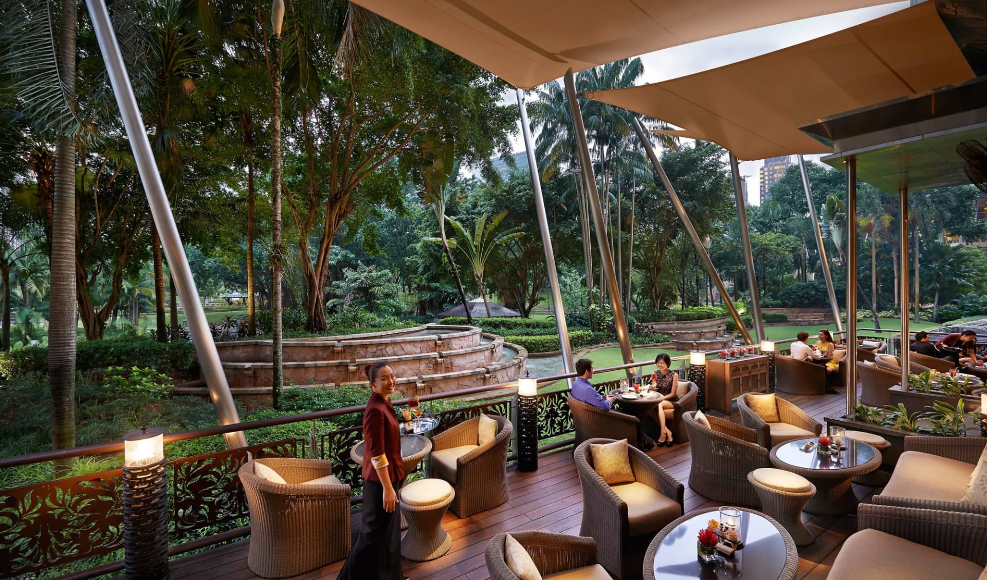 Mandarin Oriental in Kuala Lumpur:  Cascade Fine Dining Restaurant