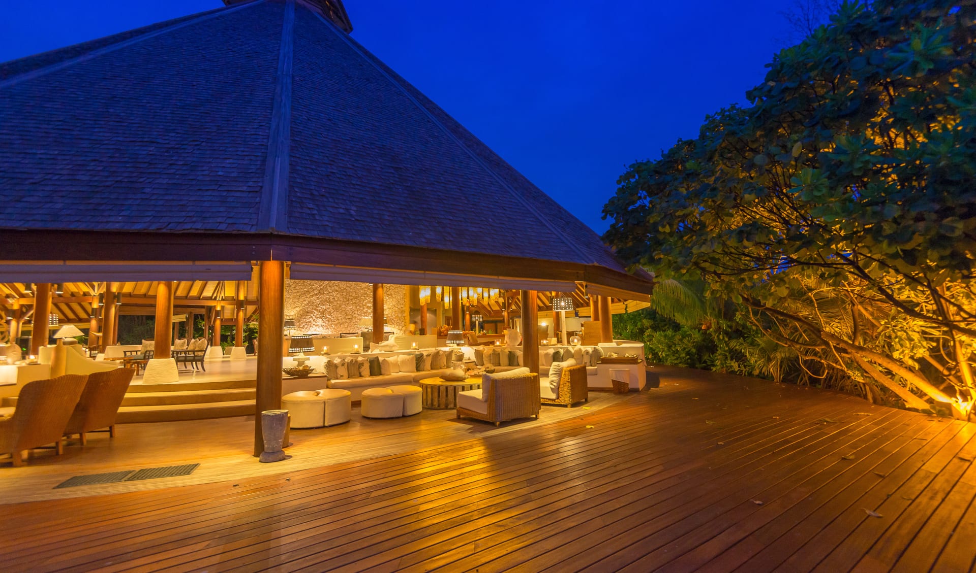 Denis Private Island in Denis Island: f&b: