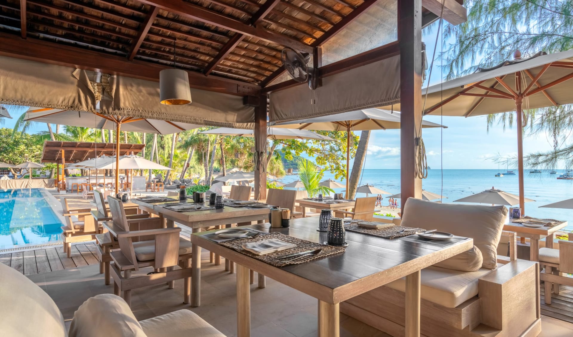 SALA Samui Choengmon Beach Resort in Ko Samui:  Restaurant