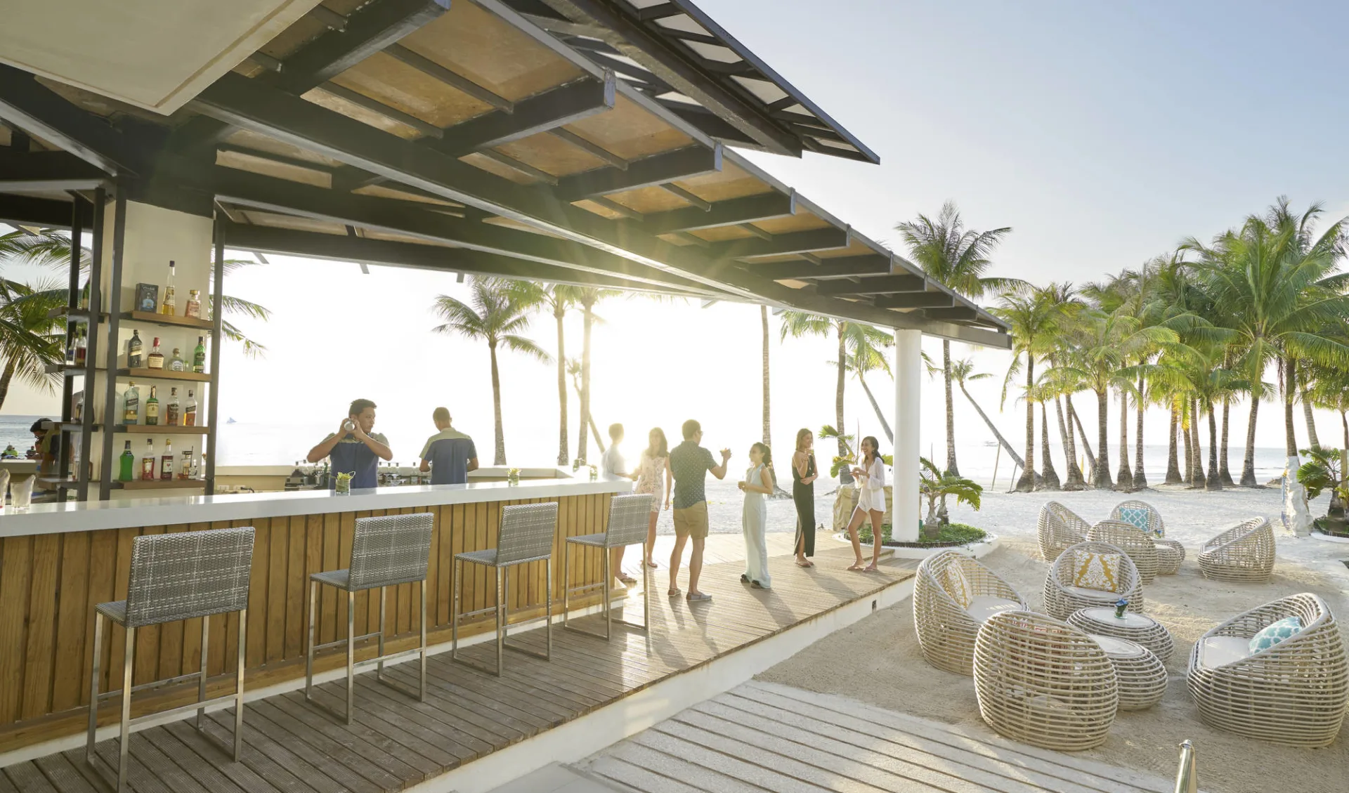 Discovery Boracay:  SandBar Beach Bar