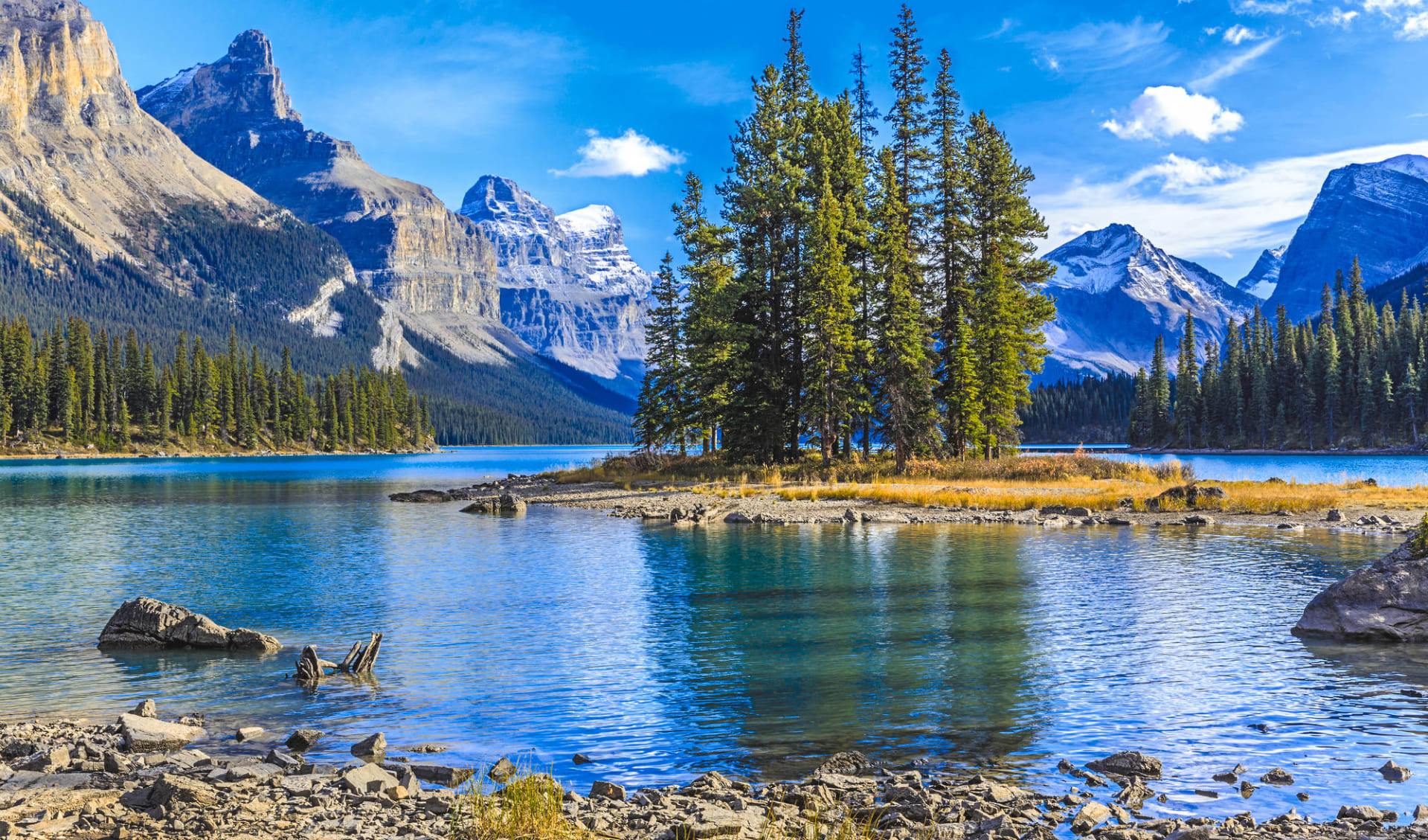 Westkanada Classic ab Vancouver: Kanada_Maligne Lake Westkanada Classic ab Vancouver: Kanada_Maligne Lake