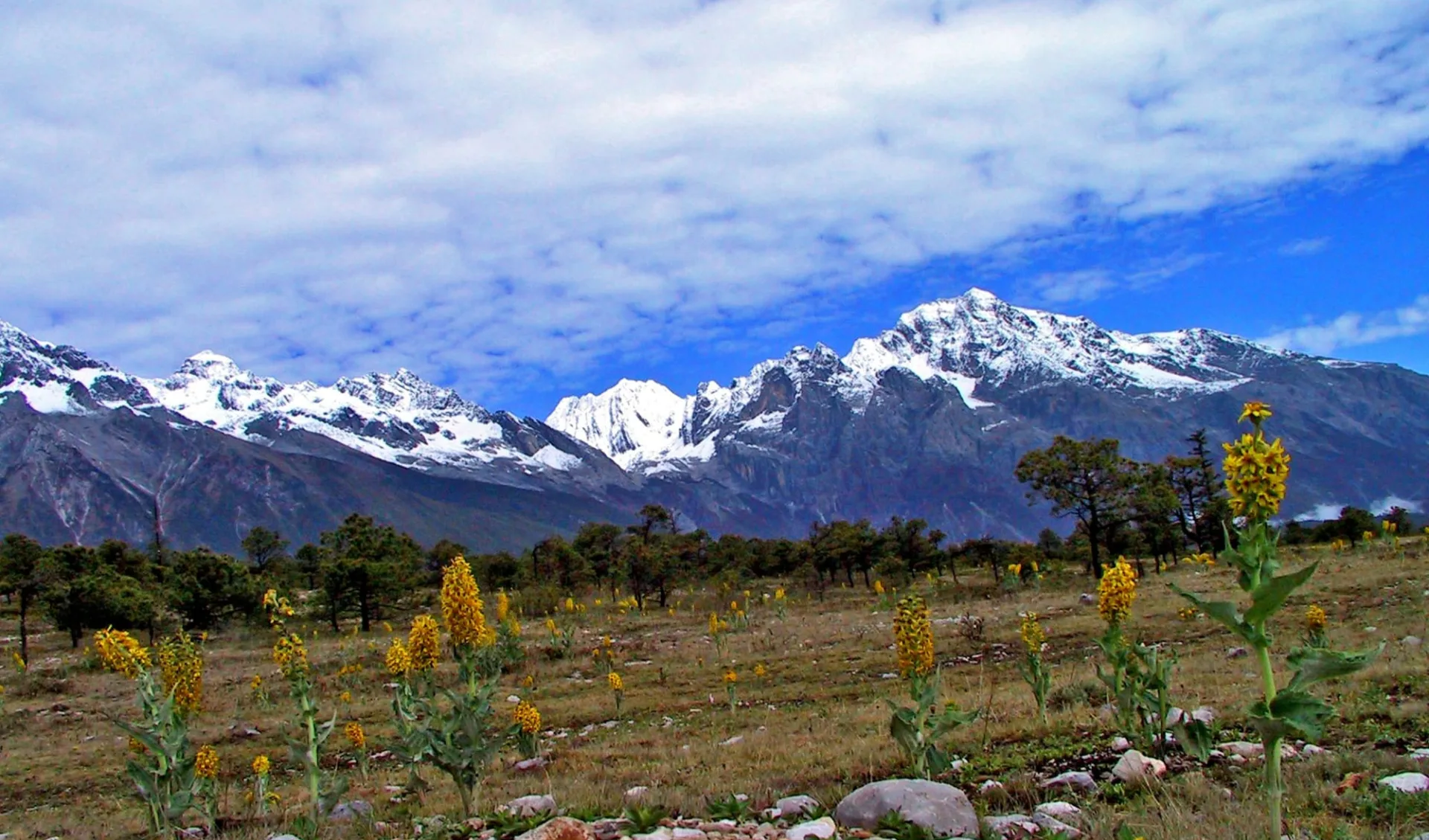 Höhepunkte Yunnans ab Kunming: Lijiang: Snow Mountain Höhepunkte Yunnans ab Kunming: Lijiang: Snow Mountain