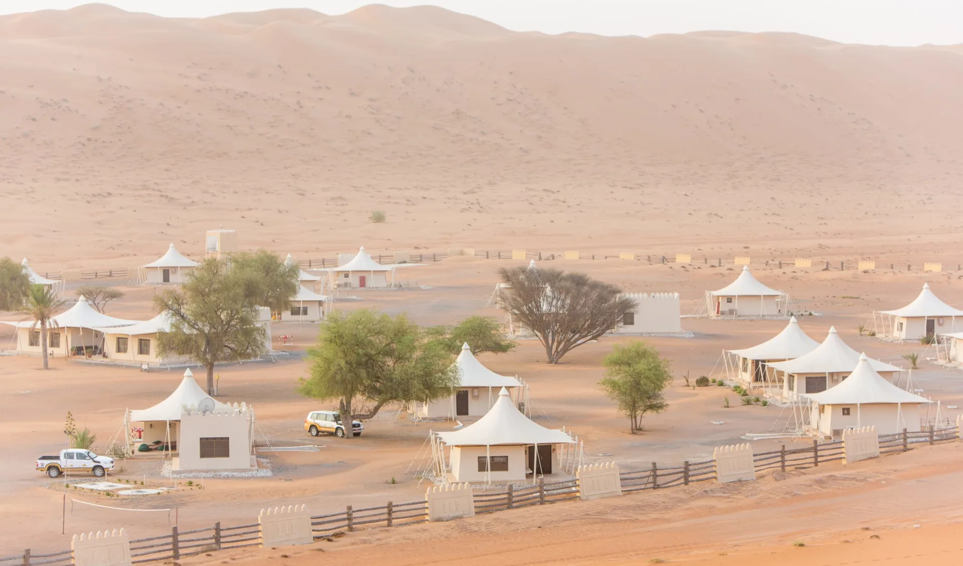Desert Nights Resort in Wahiba Sands: exterior: Desert Nights Resort in Wahiba Sands: exterior: