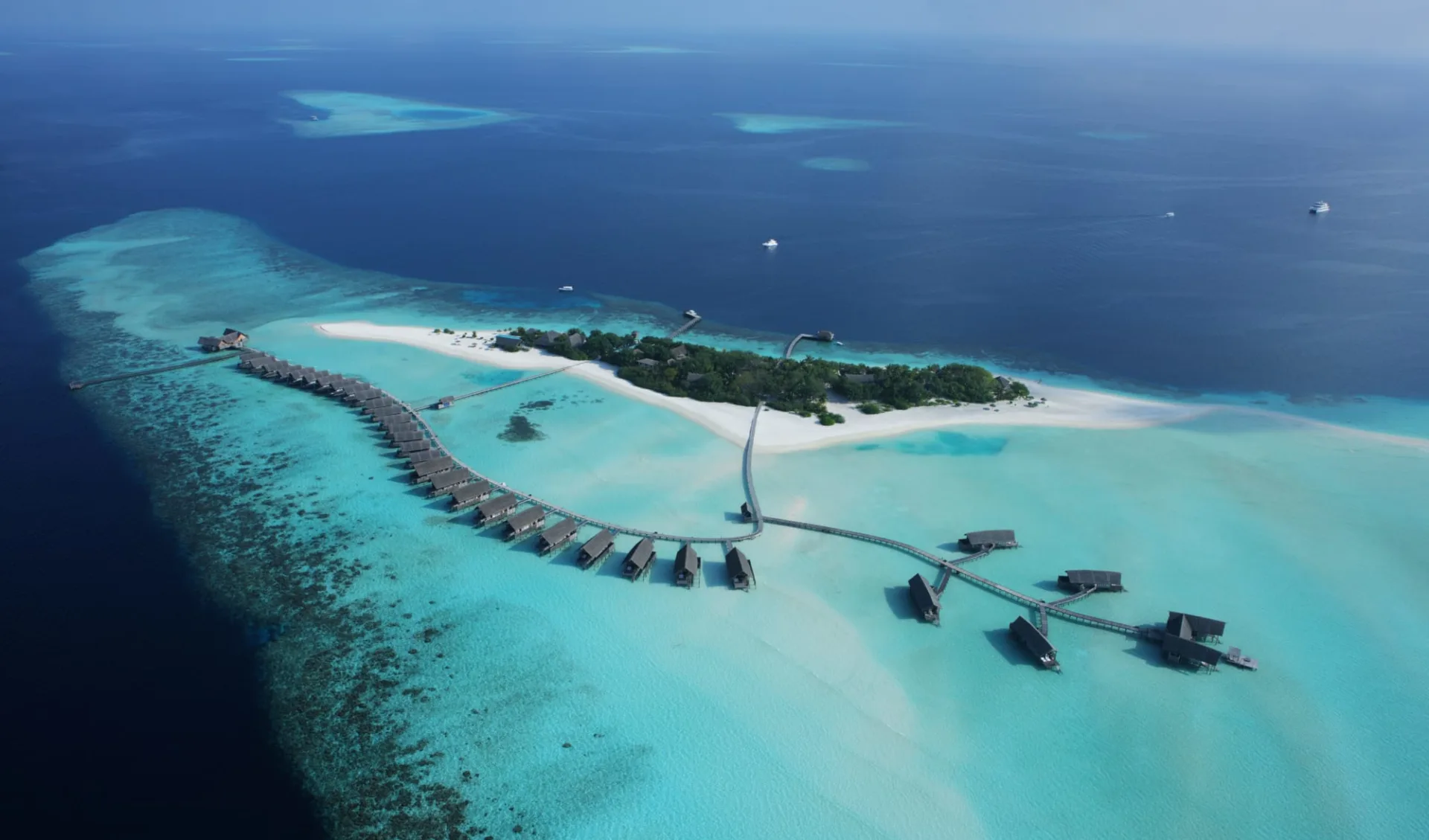 COMO Cocoa Island in Südmale-Atoll: exterior: 
