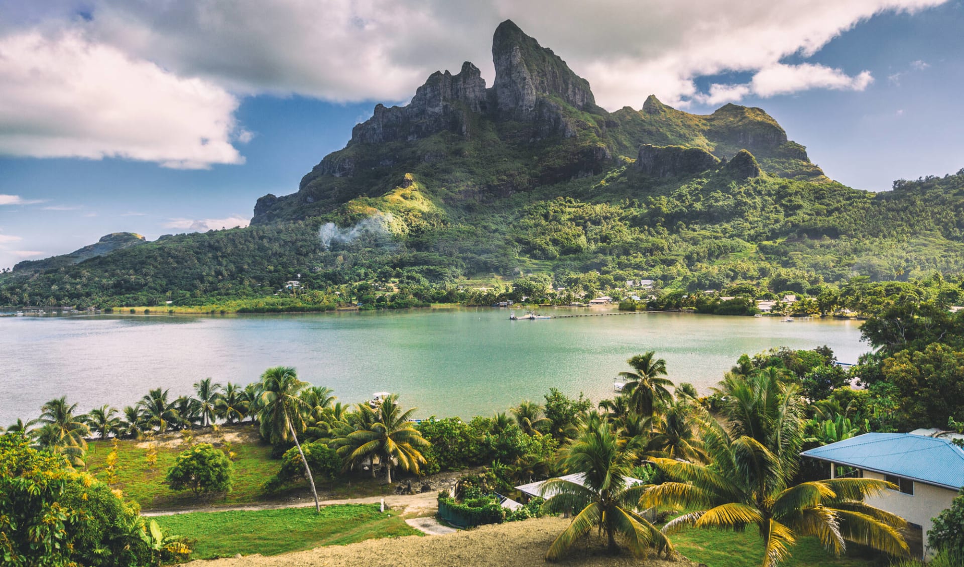 Island Hopping ab Papeete: MountOtemanu_BoraBora_FranzPolynesien