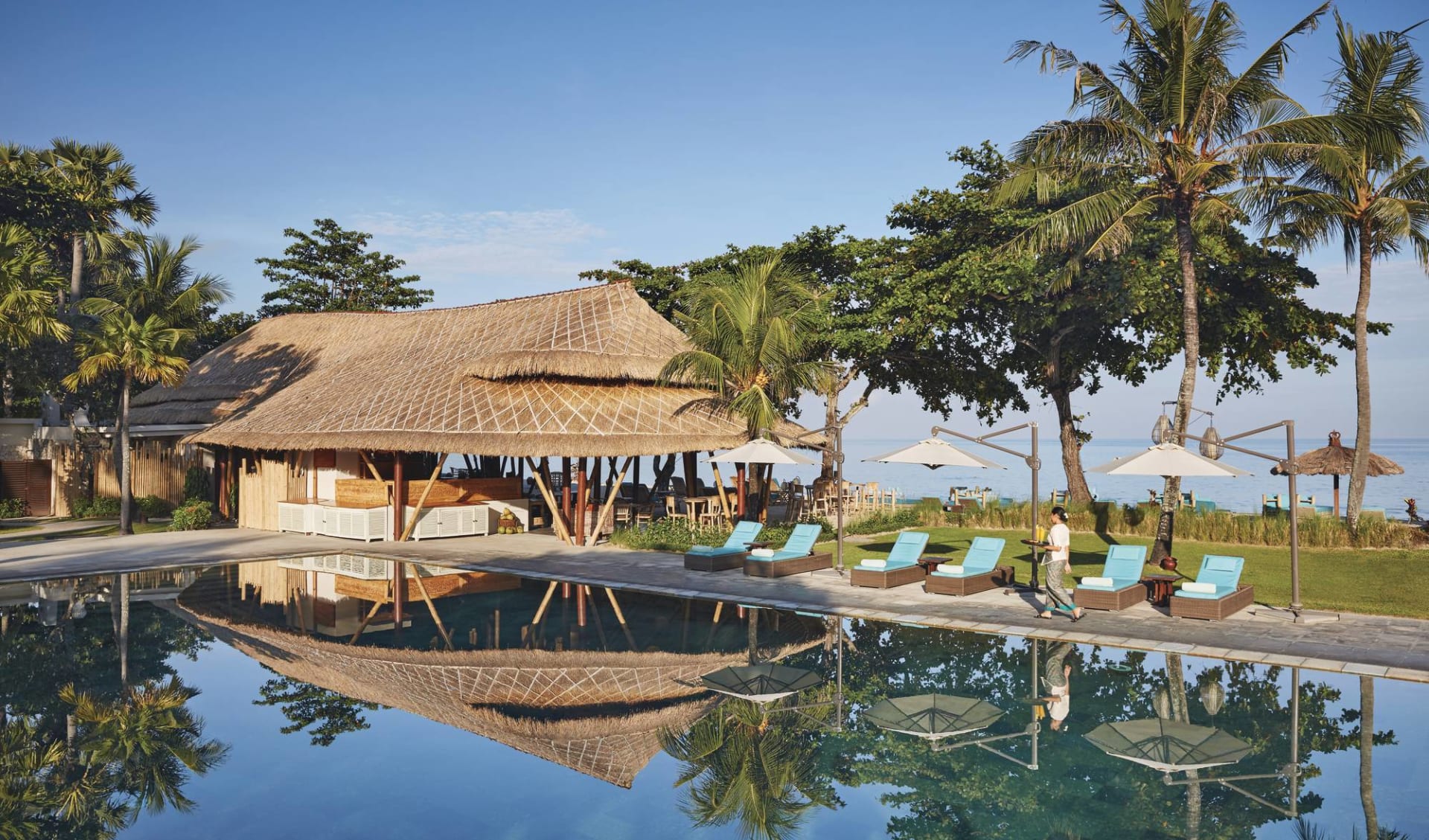 Jimbaran Puri, A Belmond Hotel in Südbali: Main Swimming Pool Jimbaran Puri, A Belmond Hotel in Südbali: Main Swimming Pool
