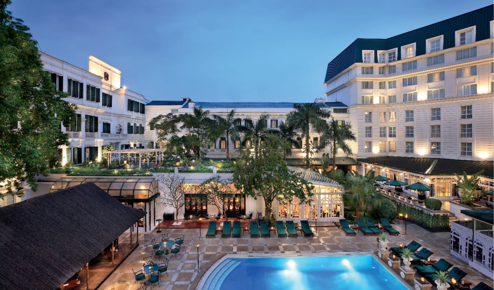 Sofitel Legend Metropole in Hanoi: Pool Sofitel Legend Metropole in Hanoi: Pool