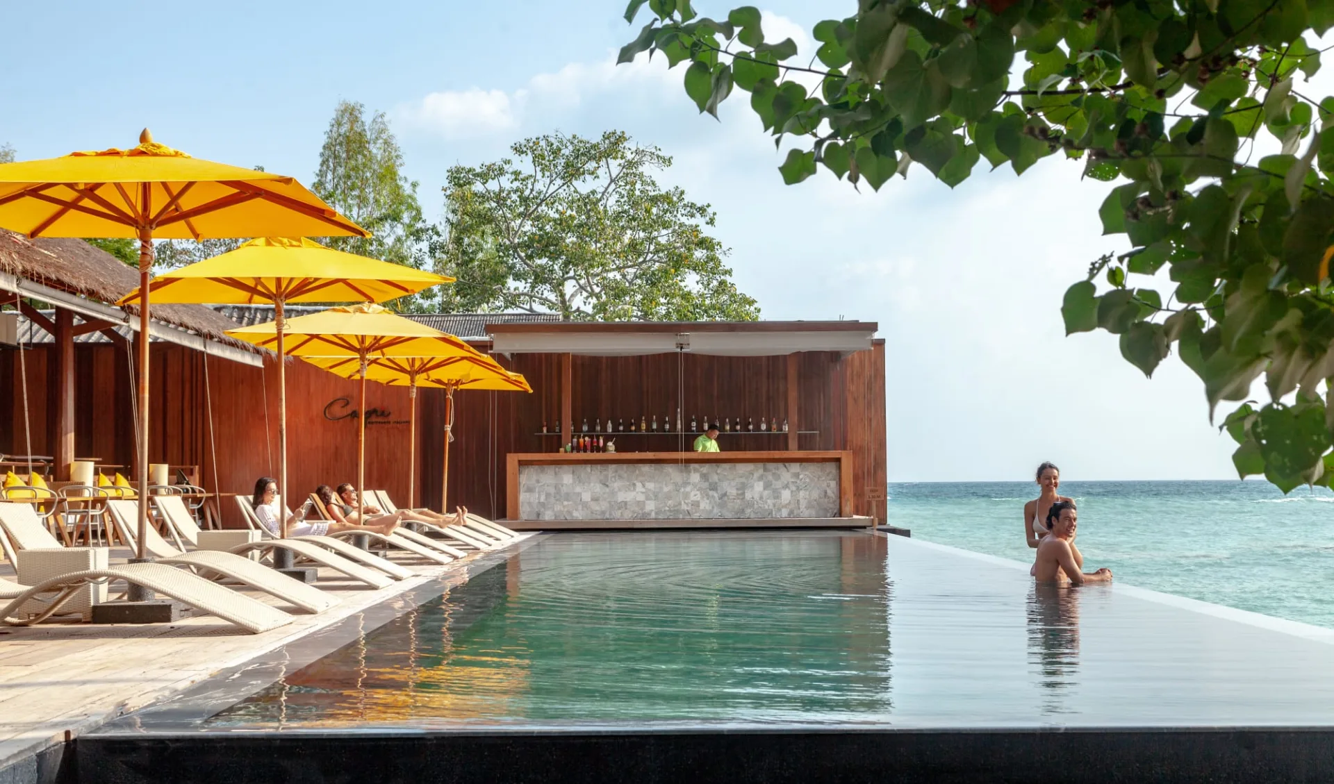 The Beach Club by Haadtien in Ko Tao:  Pool
