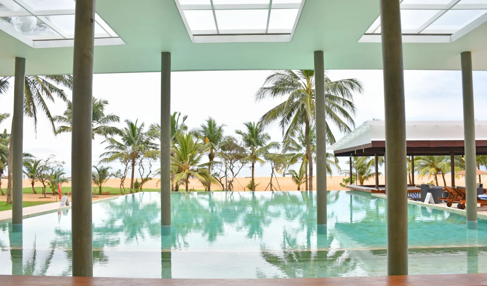 Goldi Sands in Negombo: pool Goldi Sands in Negombo: pool