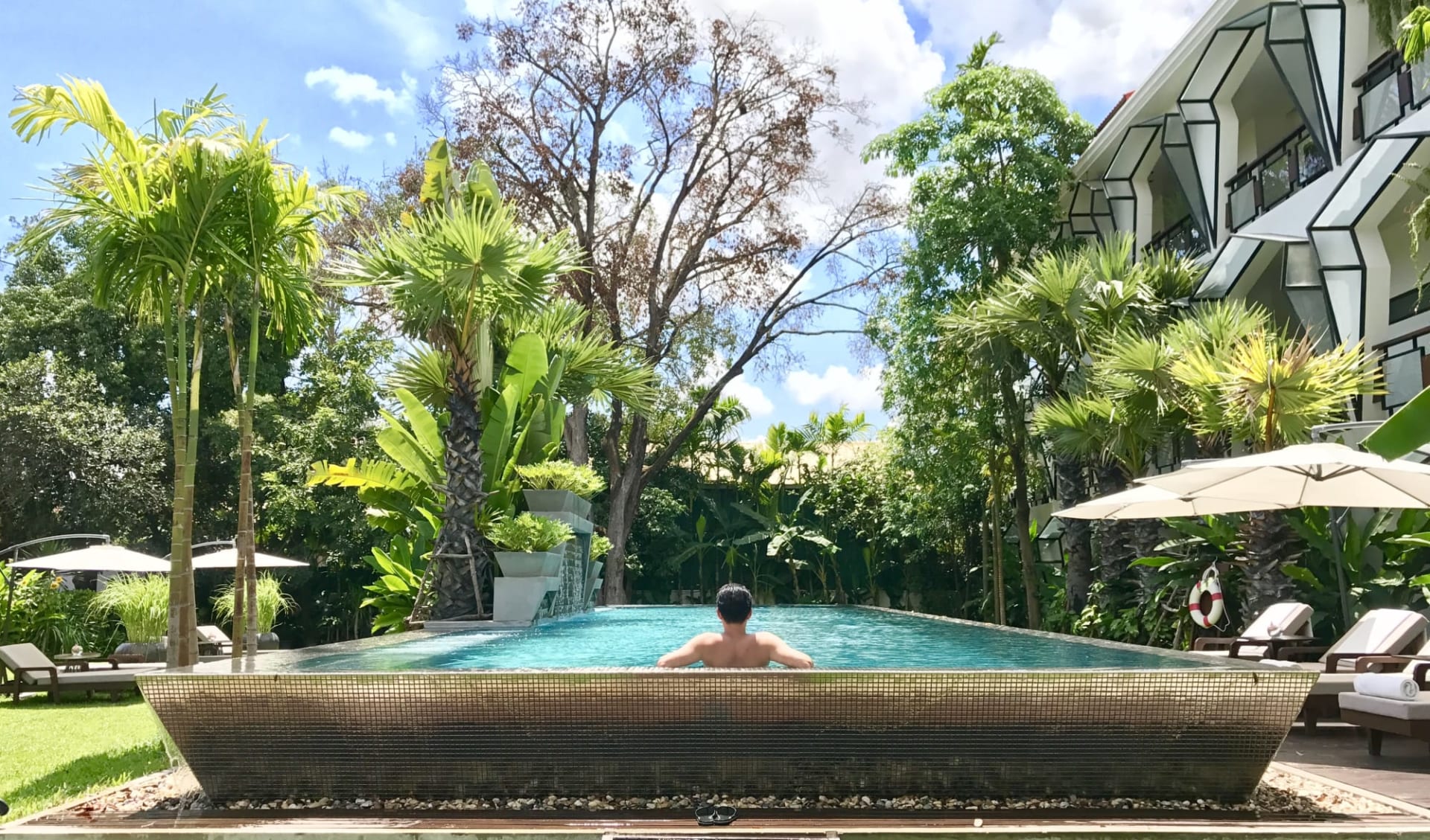 Jaya House River Park in Siem Reap: silver-pool Jaya House River Park in Siem Reap: silver-pool