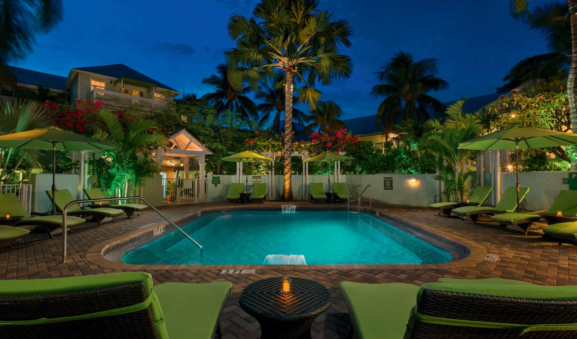 Southernmost Beach Resort in Key West: pool southernmost hotel key west pool und garten
