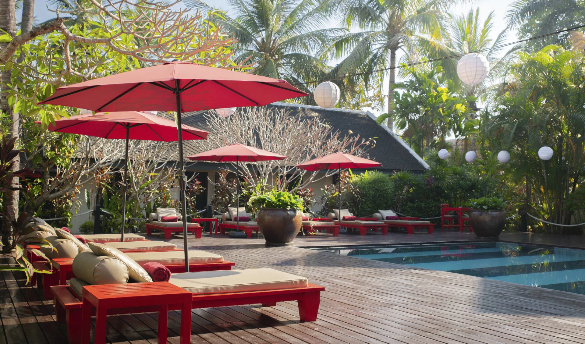 Villa Maly in Luang Prabang: Swimming pool Villa Maly in Luang Prabang: Swimming pool