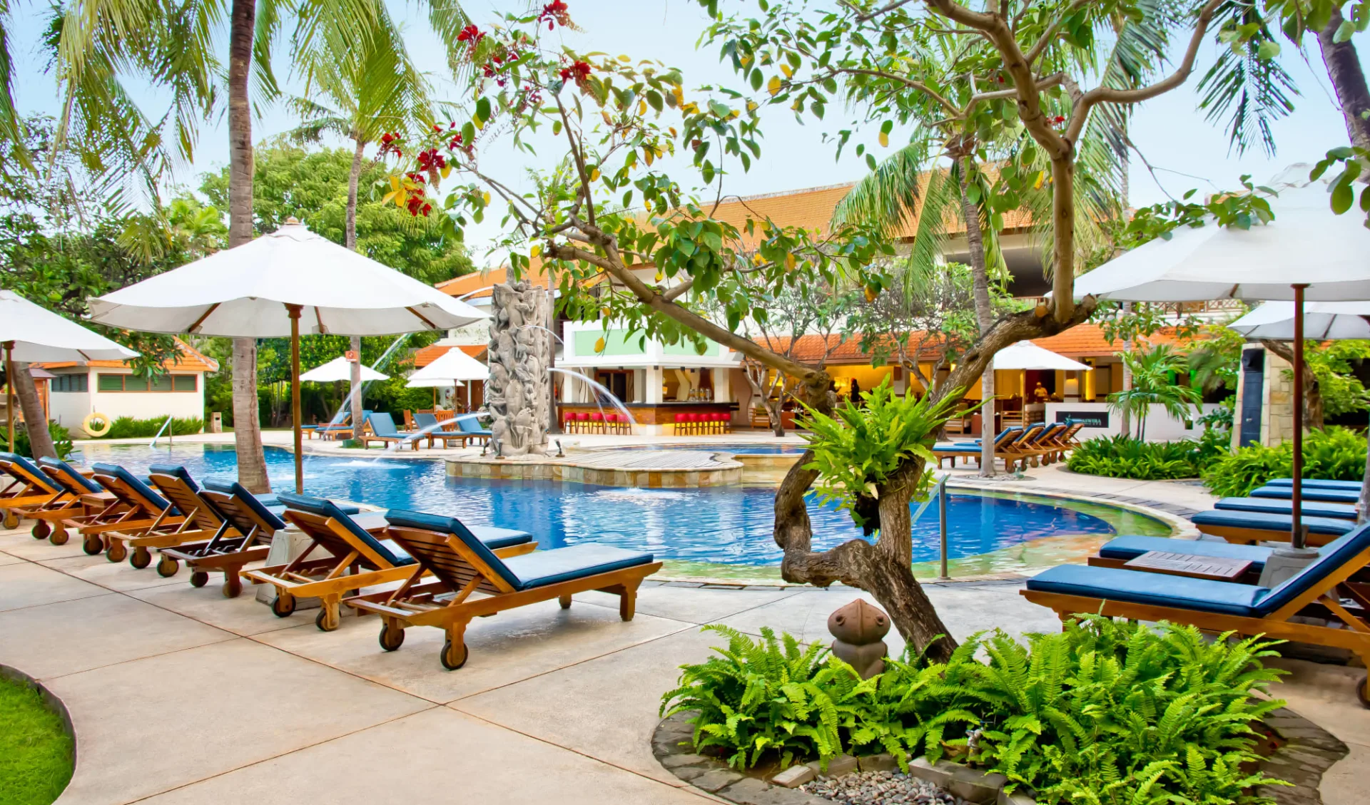 Bali Rani in Südbali:  Swimming pool