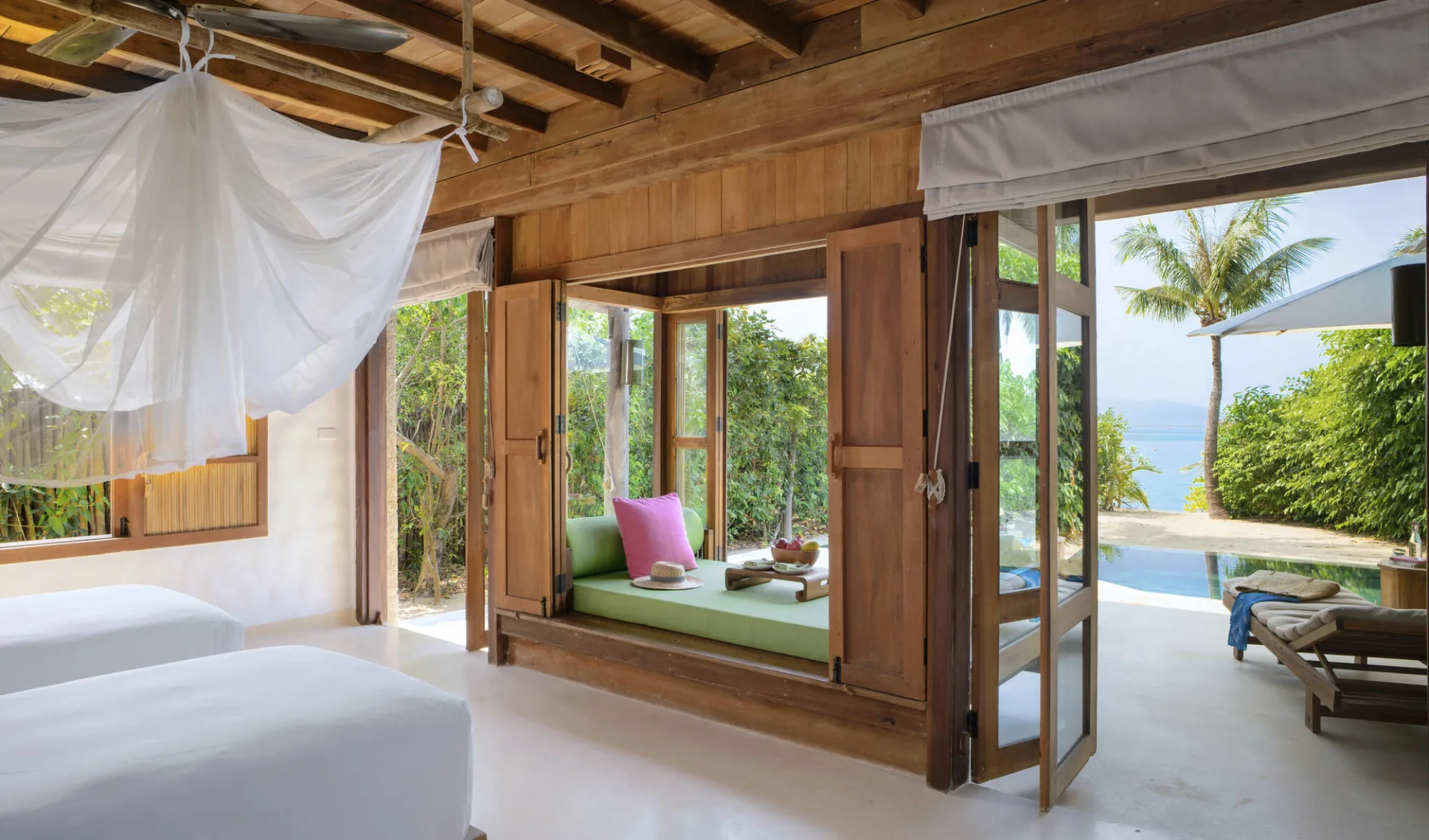 Six Senses Ninh Van Bay in Nha Trang: Beachfront Pool Villa Six Senses Ninh Van Bay in Nha Trang: Beachfront Pool Villa