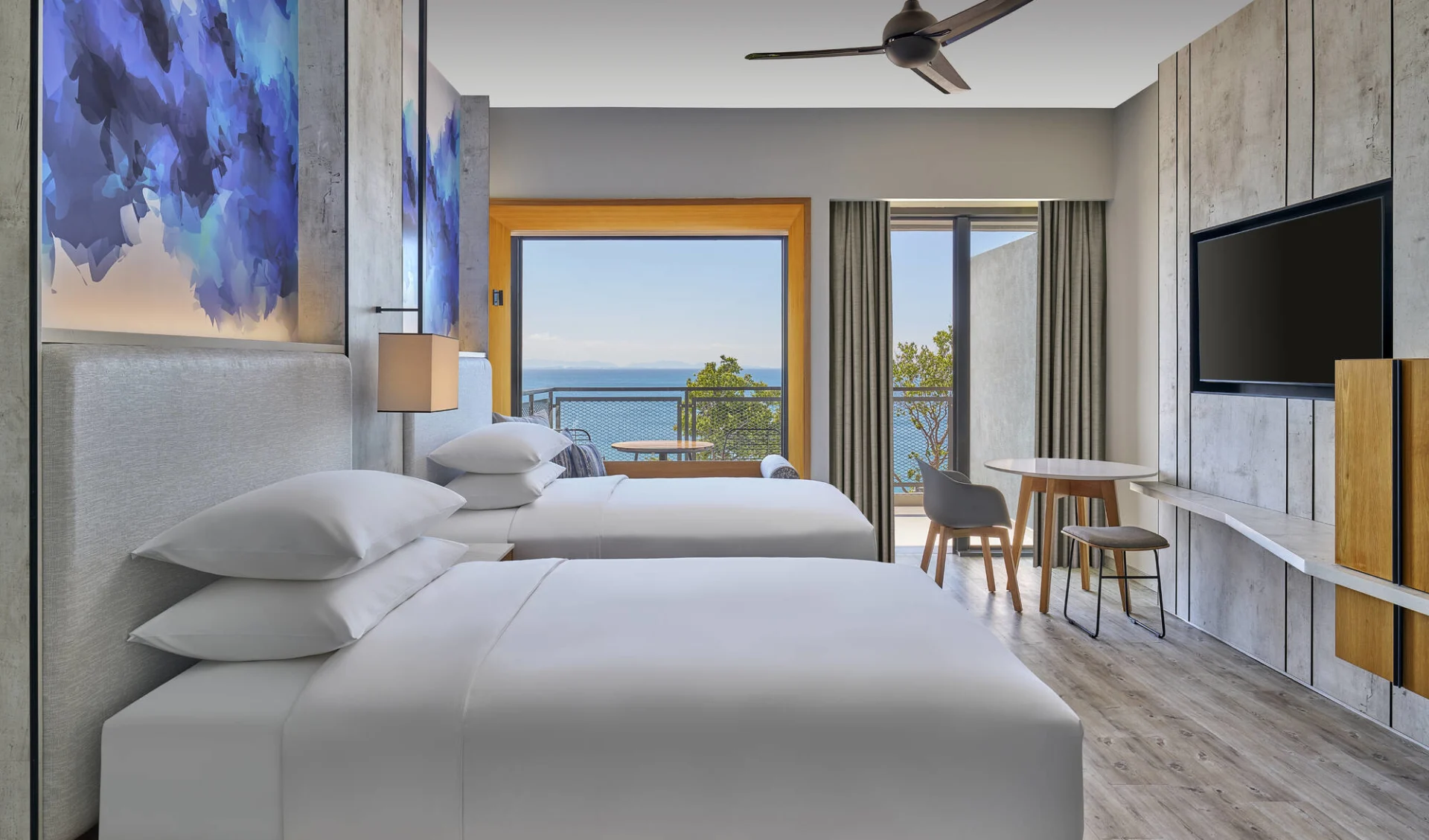 Perhentian Marriott Resort & Spa:  Deluxe Sea View | Twin