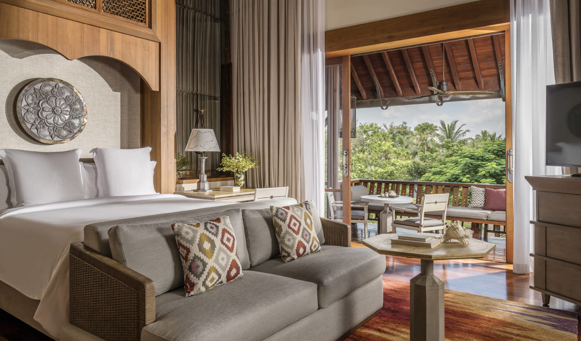 Four Seasons Resort in Langkawi: Pavilion Garden View Upper Floor Four Seasons Resort in Langkawi: Pavilion Garden View Upper Floor
