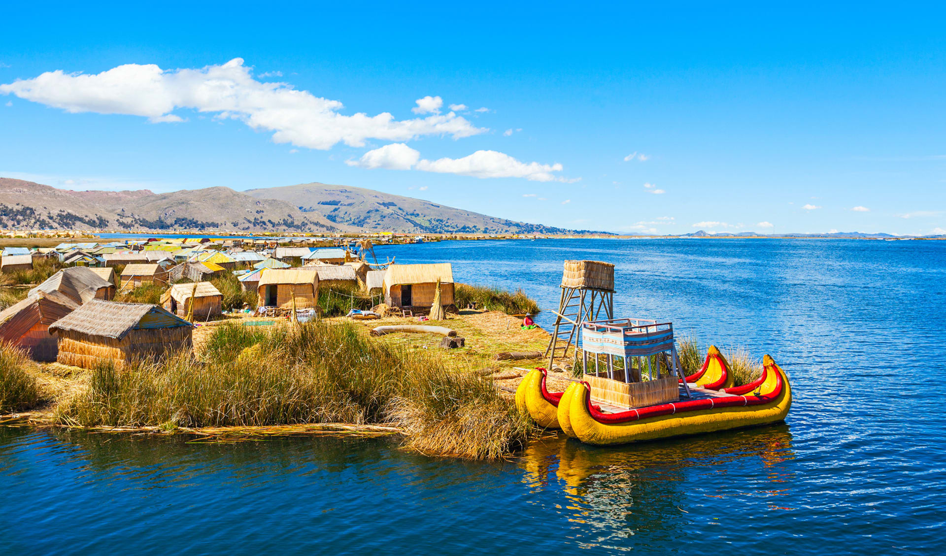 Uros, Titicaca See, Peru