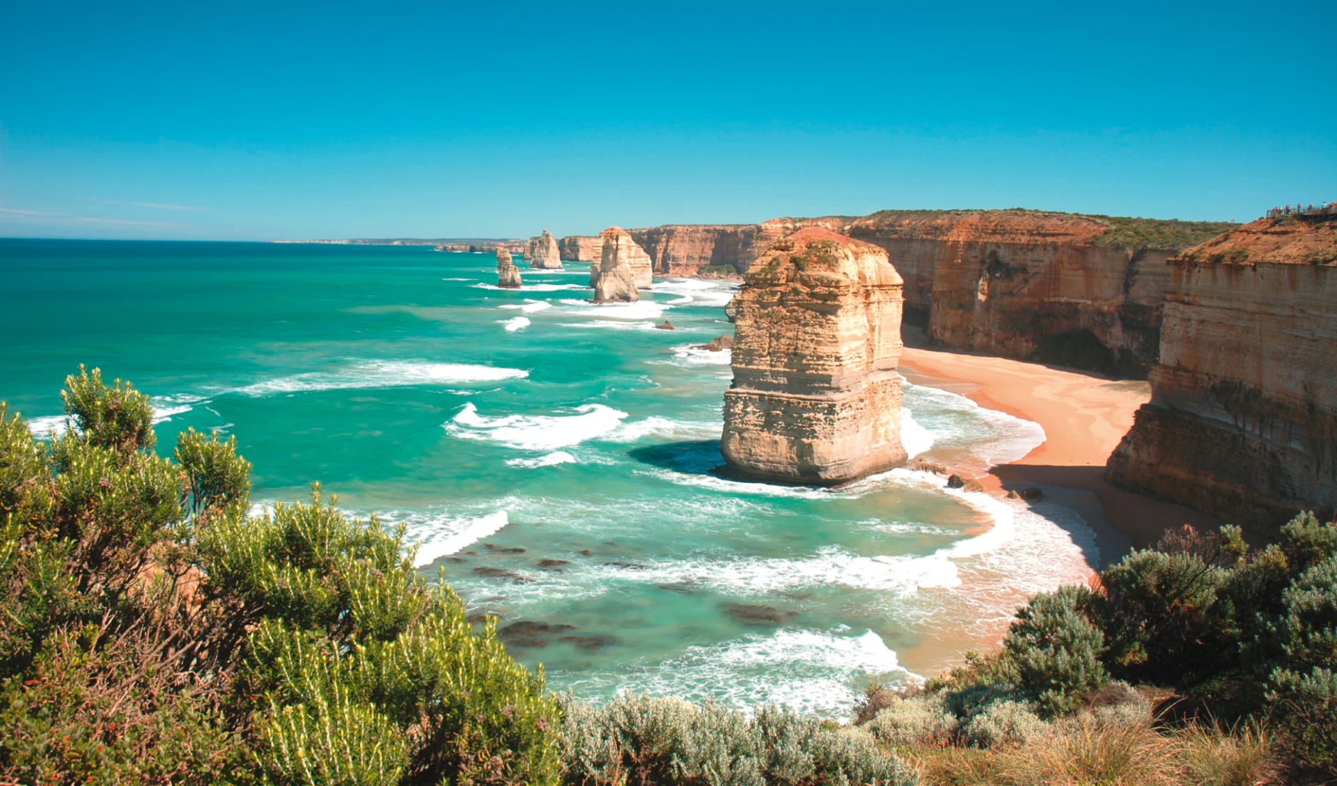 Great Ocean Road ab Melbourne: Twelve_Apostles_Victoria_Australien