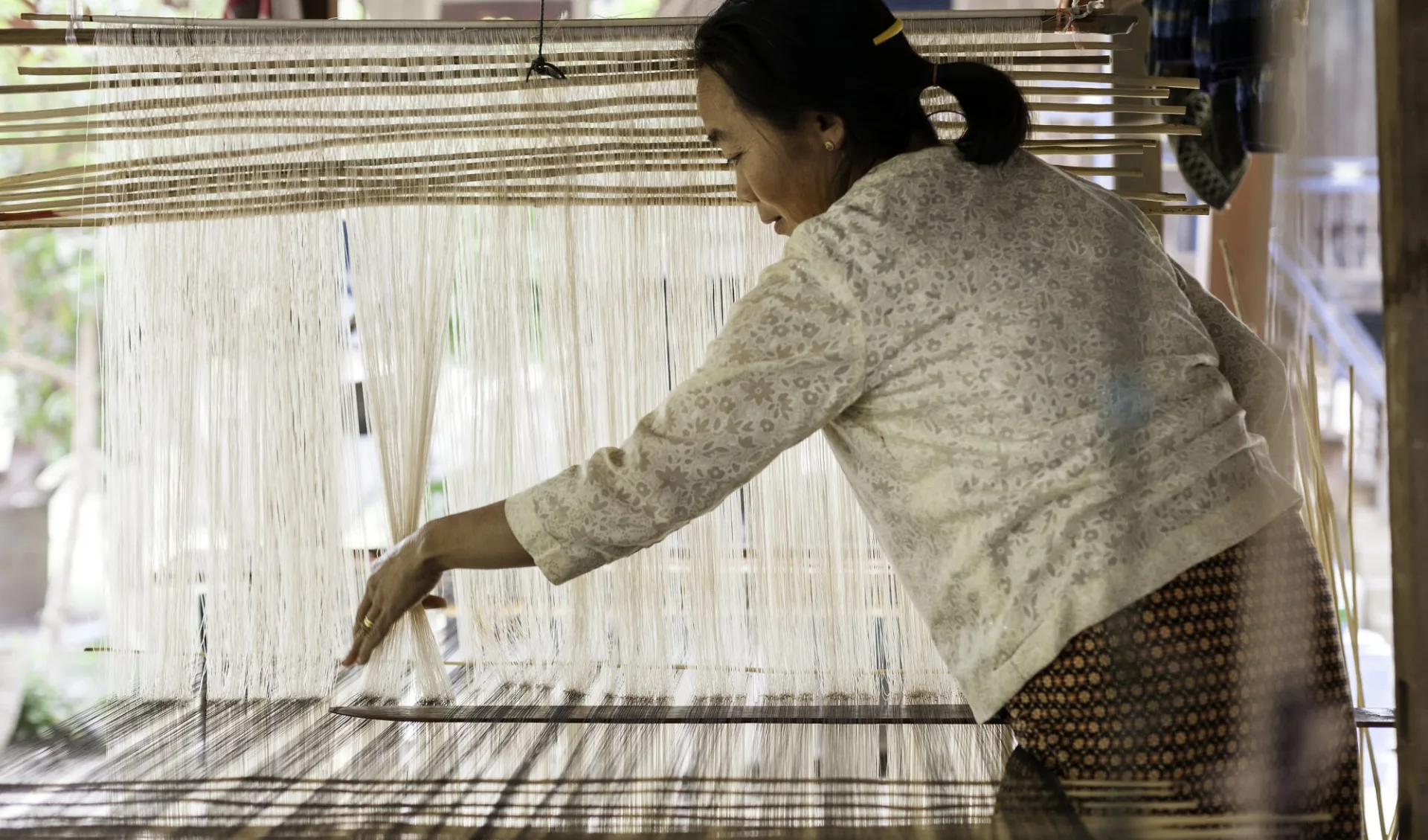Ebene der Tonkrüge ab Vientiane: Weaver Ebene der Tonkrüge ab Vientiane: Weaver