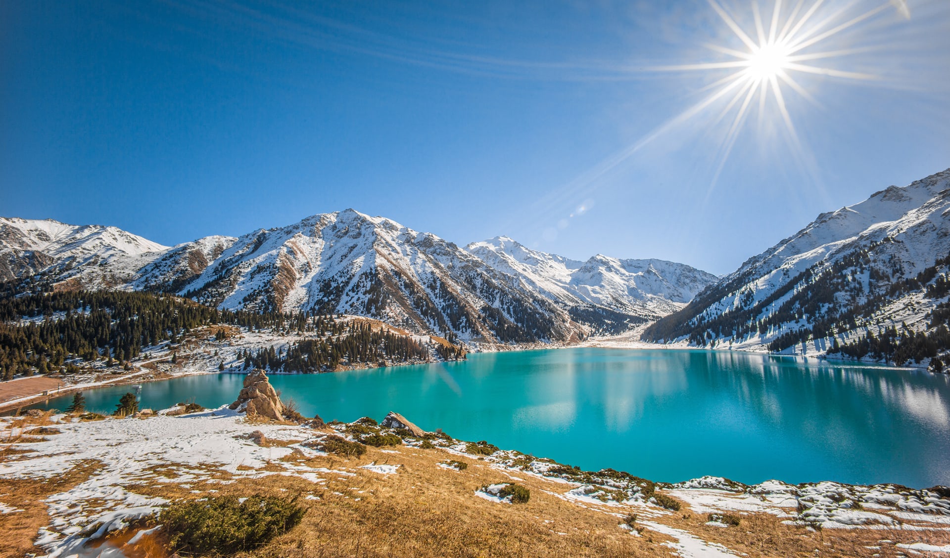 Tien Shan Gebirge, Almaty, Kasachstan Tien Shan Gebirge, Almaty, Kasachstan