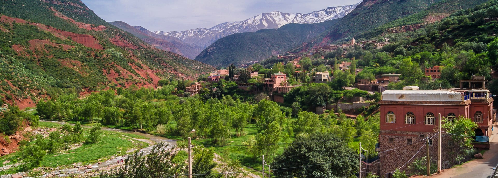 Ourika-Tal und Ouirgane und Asni, Marokko Ourika-Tal und Ouirgane und Asni, Marokko
