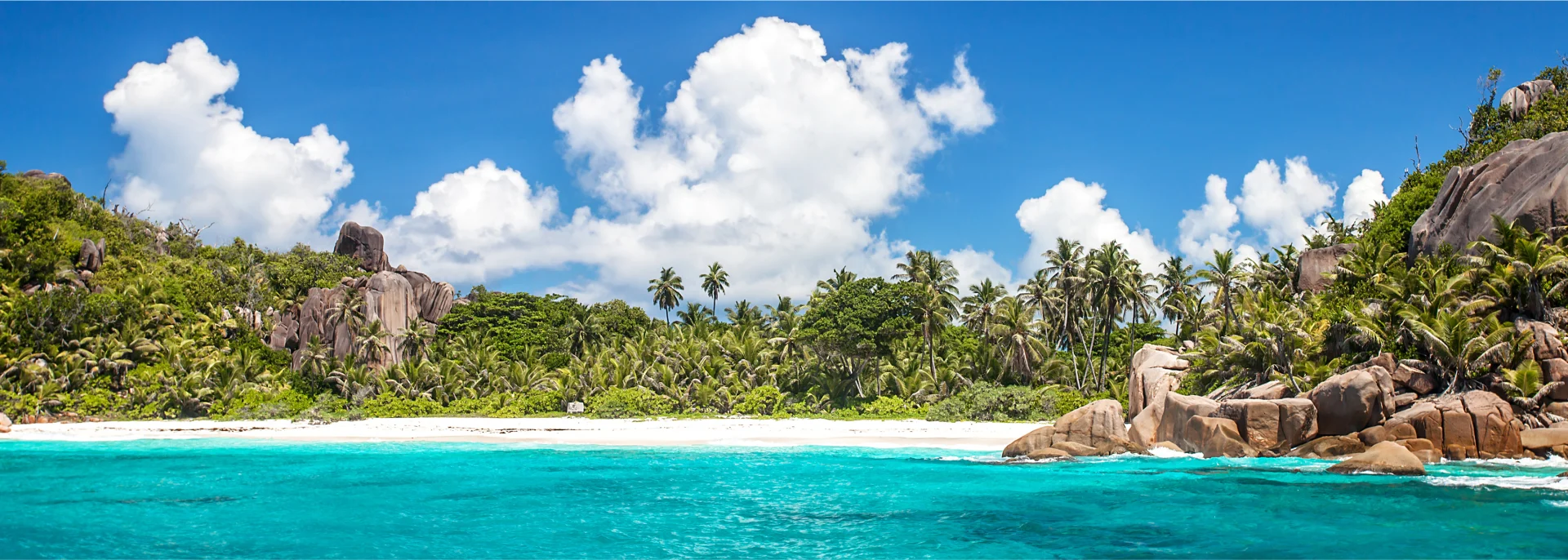 Felicite Insel, in der Nähe von La Digue, Seychellen
 