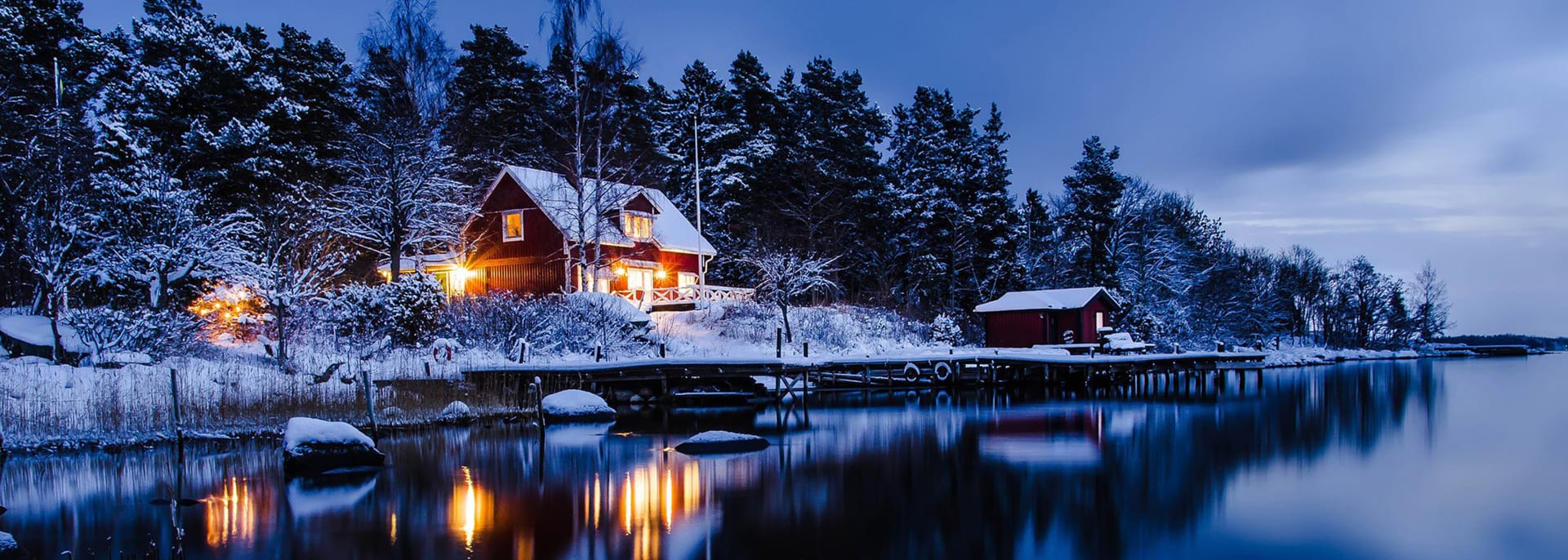 Blockhaus, Lappland Blockhaus, Lappland