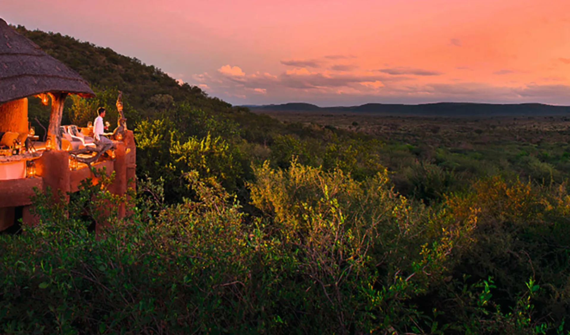 Madikwe Safari Lodge in Madikwe Game Reserve: Madikwe Safari Lodge - Lelapa Aussicht