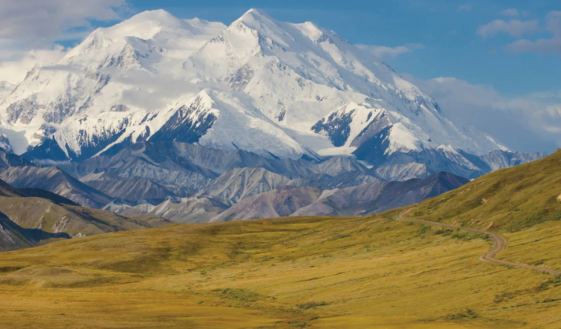 Alyeska - Ruf der Wildnis ab Whitehorse: Alaska - Denali Nationalpark - Blick auf Berg