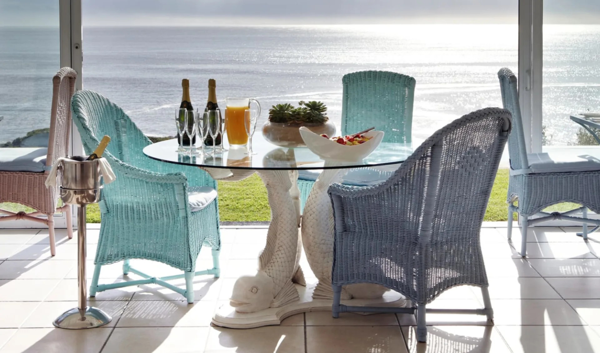 The Plettenberg in Plettenberg Bay: fb The Plettenberg Restaurantbereich mit Meeresblick